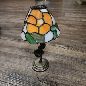 Stained glass Tiffany style tea light holder MM